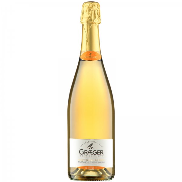 Graeger Sektkultur Premium-Linie Pinot Blanc de Noir Brut 0,75 l