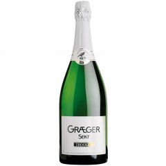 Graeger Sekt Trocken 1,5 l Magnum - Grundweine von h�chster Qualit�t sind die Basis f�r die Cuv�e trocken, ein wertbestimmender Anteil deutscher Riesling ist ein Muss f�r den Top-Seller aus unserem Sekt-Sortiment, der fruchtig und harmo...