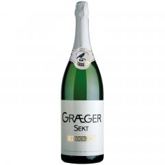 Graeger Sekt Trocken 3,0 l Doppel-Magnum - Grundweine von h�chster Qualit�t sind die Basis f�r die Cuv�e trocken, ein werbestimmender Anteil deutscher Riesling ist ein Muss f�r den Top-Seller aus unserem Sekt-Sortiment, der fruchtig und harmo...