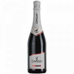 Graeger Sekt Halbtrocken Rot 0,75 l - Die samtige F�lle hochwertiger Rotweine lassen diesen Sekt vielfache Geschmacksaromen erleben. Ein feines Bouquet und dezente Frucht zeichnen ihn aus. Leicht gek�hlt ein Hochgenuss.