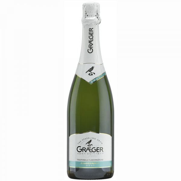 Graeger Sekt Chardonnay Brut Traditionelle Flascheng�rung 0,75 l