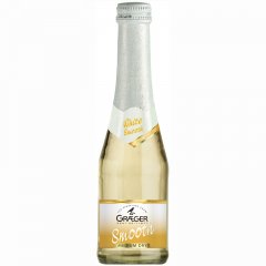 Graeger Sekt Smooth White Medium Dry 0,2 l - Leichte fruchtbetonte Wei�weine europ�ischer Anbaugebiete sind das Herzst�ck f�r die Cuv�e von Graeger Smooth. Harmonisch abgestimmt pr�sentiert sich ein feinfruchtiger Sekt der gut gek�hlt seine Ges...