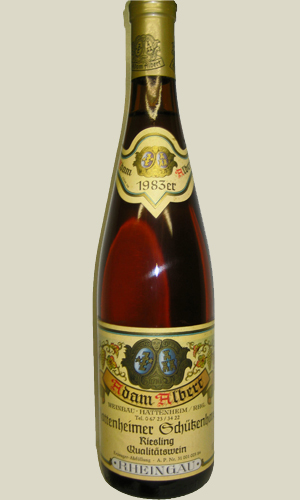 Hattenheimer Sch�tzenhaus 1983er Riesling QbA 0,7 l