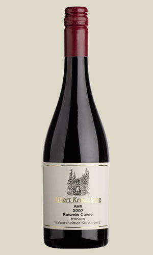 Albert Kreuzberg Rotwein Cuv�e QbA Trocken 0,75 l