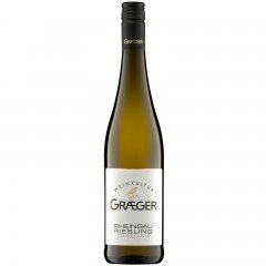 Graeger Weinkultur Rheingauer Riesling QbA Trocken 0,75 l - Der Rheingauer Riesling hat weltweit den guten Ruf dieser Traube begr�ndet. Die geologische Beschaffenheit der B�den in Verbindung mit der S�dlage und den reflektierenden Wasserfl�schen des Rheins be...