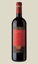 Coldisole Rosso di Montalcino D.O.C. 0,75 l - Der Rosso di Montalcino wird auch als kleiner Bruder des Brunello bezeichnet, da er auch ausslie�lich aus der Sangiovese Traube hergestellt wird, das Lesegut ist aber von geringer Qualit�t. Die Reifun...