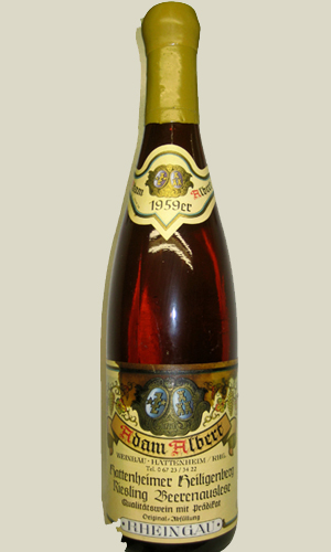 Hattenheimer Heiligenberg 1959er Riesling Beerenauslese 0,7 l