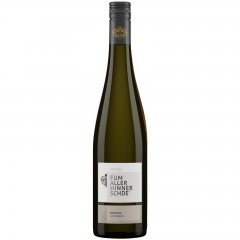 Weingut Friedrich Fendel Fum Allerhinnerschde Riesling QbA Feinherb 0,75 l - Der Name ist dem ganz hinten lagernden Wein zugedacht, denn erfahrungsgem�� lagern die Winzer die besten Tropfen in der "Allerhinnerschde" Ecke des Weinkellers. Ein feinherber Riesling mit ...