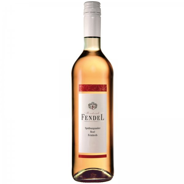 Weingut Friedrich Fendel Sp�tburgunder Ros� QbA Feinherb 0,75 l