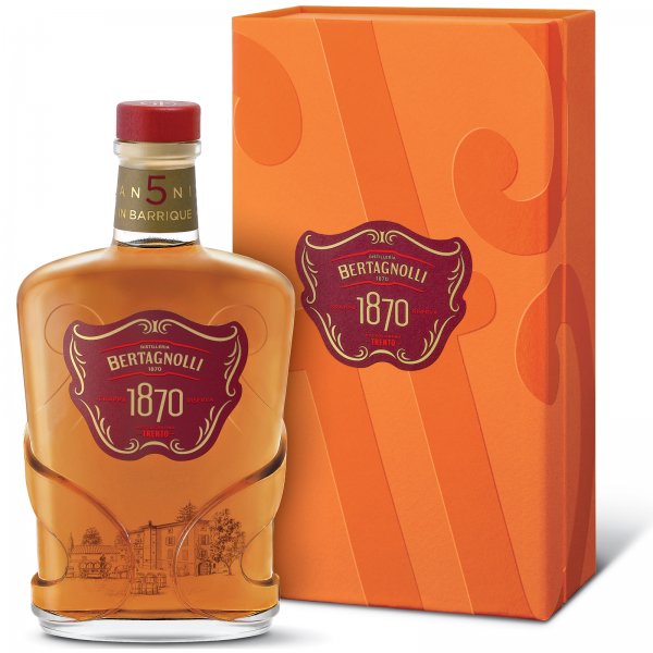 Grappa Riserva 1870 40,0 % vol. in edler Geschenkbox 0,7 l