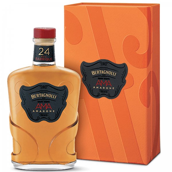 Grappa Invechiata di Amarone 40,0 % vol. in edler Geschenkbox0,7 l nur 51,99 � statt 59,00 �