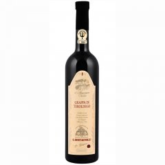 Grappa di Teroldego 40,0 % vol. 0,7 l - Teroldego Grappa wird aus dem Trester der einheimischen Rebsorte des Trentinos gewonnen. Sie wird fast ausschlie�lich in der Rotaliana-Ebene angebaut, in dem diese Trauben optimale Bedingungen vorfin...